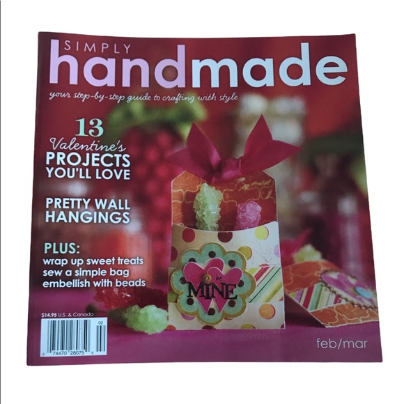 🔸2/$10🔸Simply Handmade Magazine - Picture 1 of 5